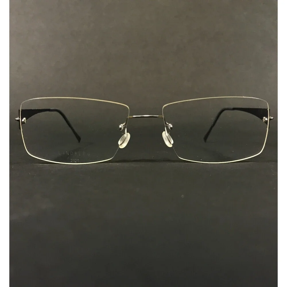 Lindberg Eyeglasses Frames 2121 Col. U14 Matte Purple Rimless 50-20-120